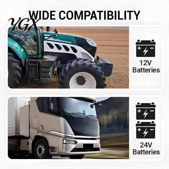 Easy Install Battery Cut Off Car Power Cut-Off Switch Breaker 12V/24V Disconnect Universal with Rotating Terminals for Cars Trucks & Boats Engine