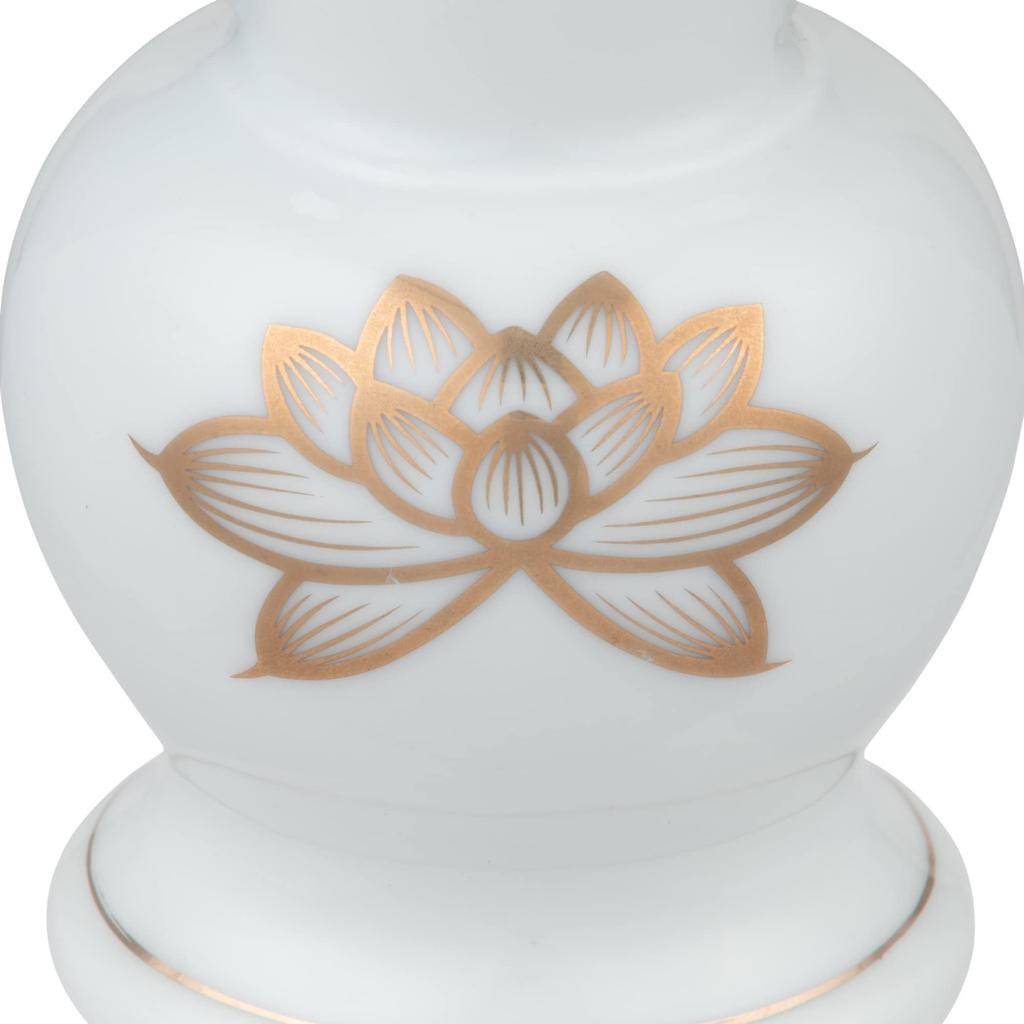 Tomatsu Shoten Buddhist Altar Accessories, Shinto Altar Accessories, Platinum Lotus 5.0 Regular Buddhist Flowers, AM-TM579