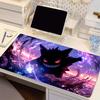 Mouse Pad P-Pokemon Gengar Anime Gaming Accessories Large Carpet Gamer Lock Edge Computer Keyboard Pad Rubber Desk Mat Mausepad