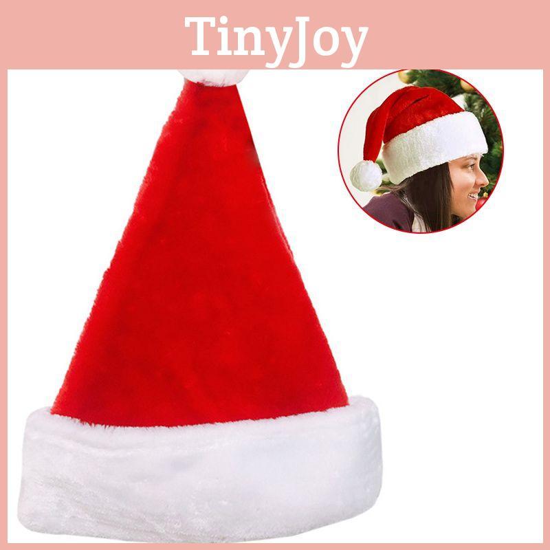 Classic Red And White Unisex Christmas Hat For Adults And Kids Holiday Party