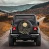Desert Moonlit Night Spare Tire Cover Durable Polyester Off-Road SUV Jeep Protection