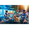 Playmobil 6878 Police Checkpoint, City Action, Contains a Police Checkpoint with Police Dog and Many Accessories, from 4 Y