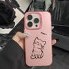 Color Case For iPhone 16 15 14 13 12 11 Pro X XR XS Max 7 8 Plus SE 2023 2022 2020 Shockproof Cover Cartoon Fundas