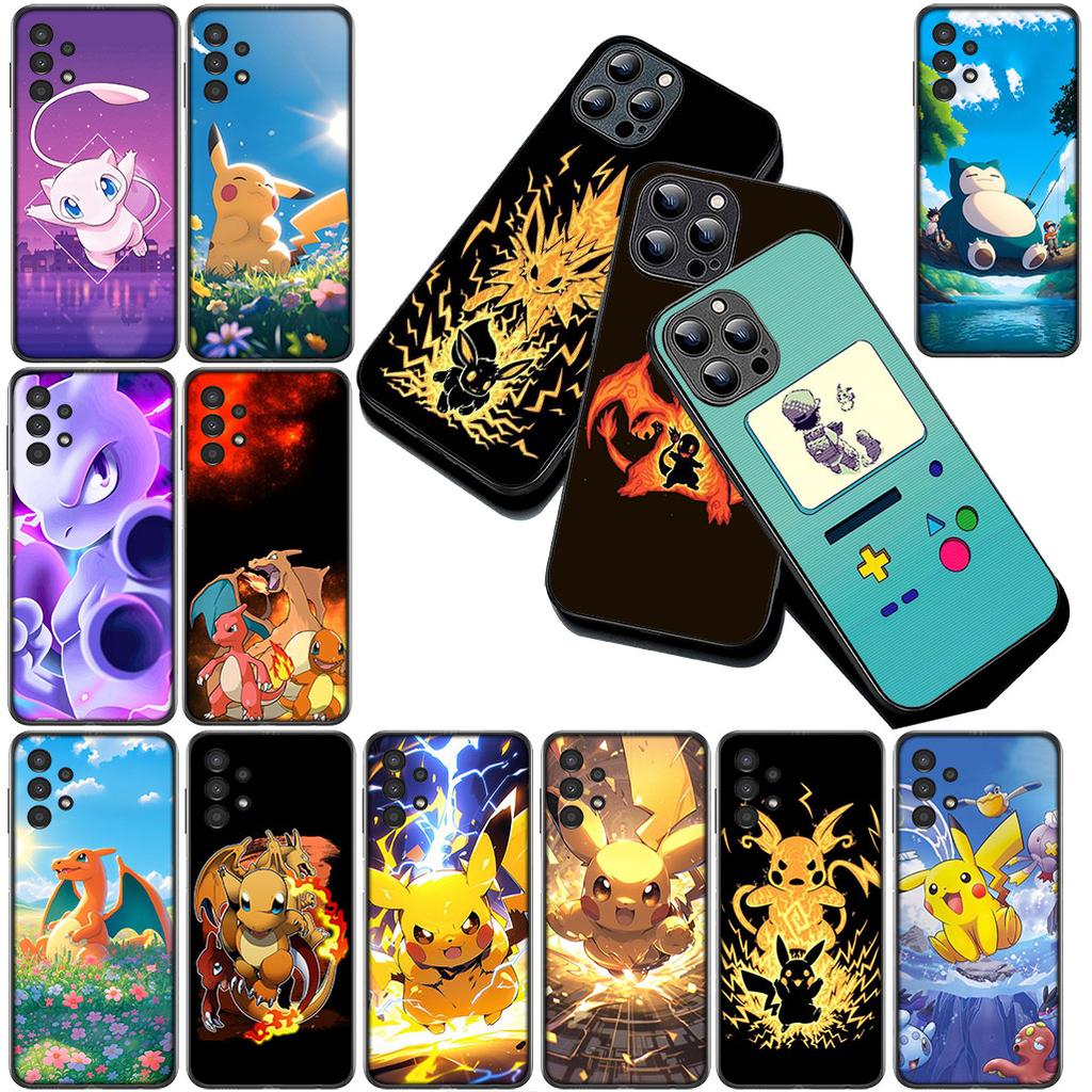 Protective Cover for Xiaomi Poco C75 C65 C85 X7 X6 M8 F7 F8 Ultra F6 Pro Casing Phone Case Charmanders P-Pikachus Mewtwos Mews