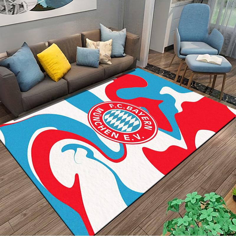 FC Bayern Munich Designed floor mat, suitable as a non-slip mat for the living room or bedroom sofa