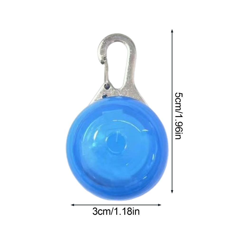 LED Glow Dog Collar Pendant Light Up Pet Accessories Night Safety Walking for Cat Dog Small Medium Large