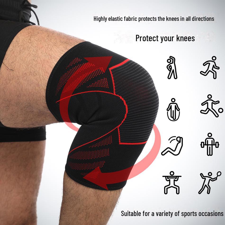 Erkekler ve Kadınlar İçin Kaymaz Dizlik - Koşu, Fitness, Basketbol ve Antrenman İçin İdeal - Menisküs Koruması ve Sıcaklık