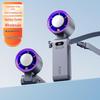 2025 High-Speed Rechargeable Neck-Hanging Mini Fan with Ice Pack and Strong Wind
