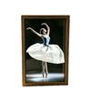 Ballet Dance Wooden Tissue Box Holder With Creative Cartoon Design For Home Decor