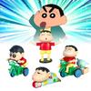 Niedliches Crayon Shinchan PVC-Figurenset – Süße Cartoon-Überraschungsbox-Kollektion