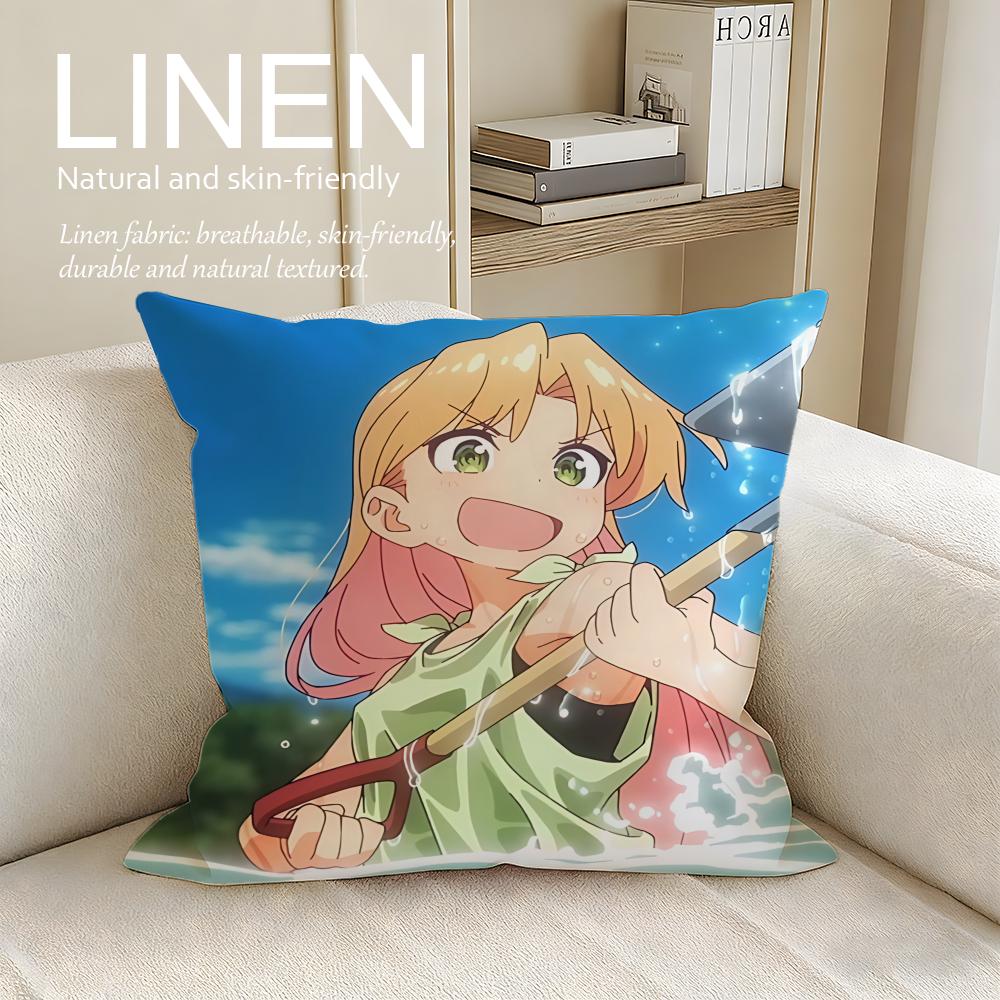 Anime Ruri no Hoseki Cushion Cover Pillowcase Set Pcs x x Breathable Washable Sofa Cushion Cover 30X30cm