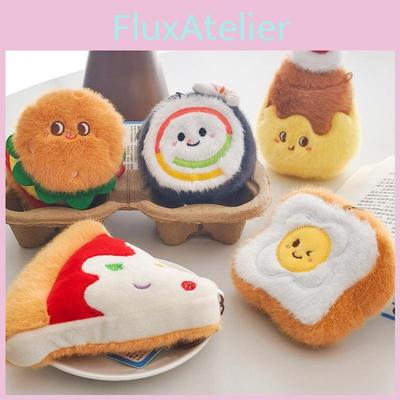 Adorable Plush Baguette Croissant Keychain Food Decoration For Cute Collectors