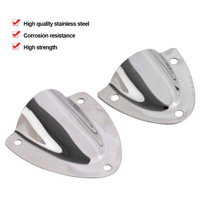 Langlebige große Marine-Hardware Edelstahl Leichtes Bootszubehör Beiboot UV-beständig Clam Shell Vent Cover Yacht