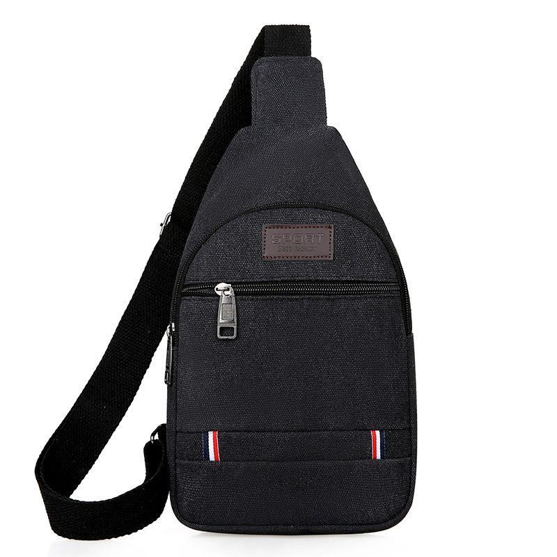 

Multifunctional Sports Canvas Men Fashion Backpack Yunzhi 2106 Black