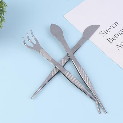 2-In-1 304 Stainless Steel Root Rake With Bonsai Tweezers With Ergonomical Handle Soil Farming Tool For Succulents Bonsai