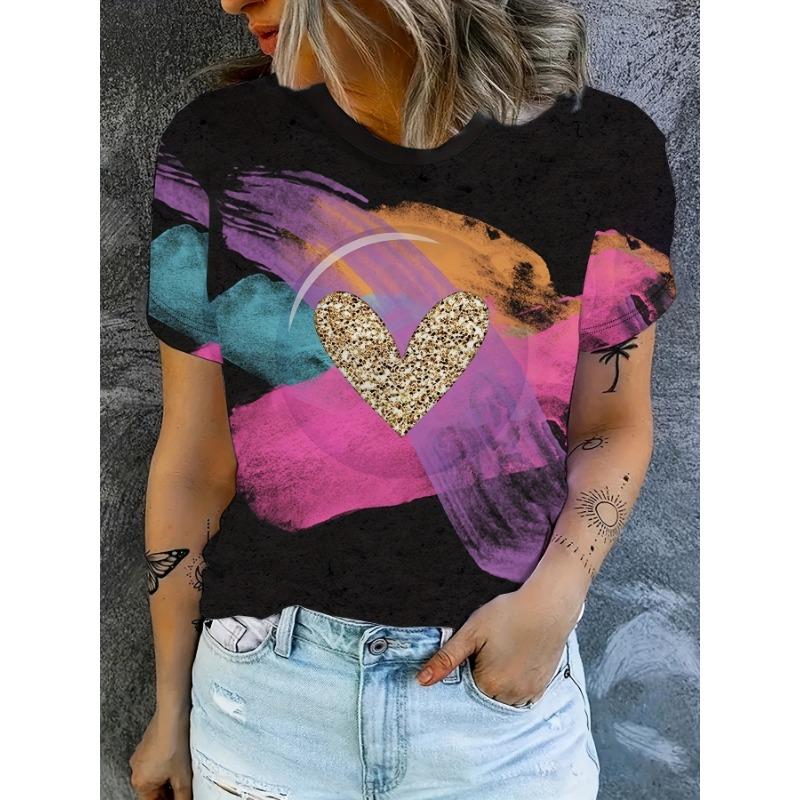

Ladies Casual Short Sleeve T-Shirt S