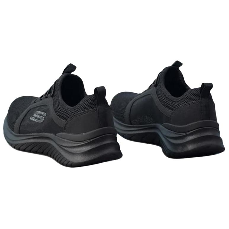 Skechers Memory Foam Comfortable Versatile Shock Absorbing Durable Breathable Low Top Running Shoes Men Sneakers Black 8790257-BBK