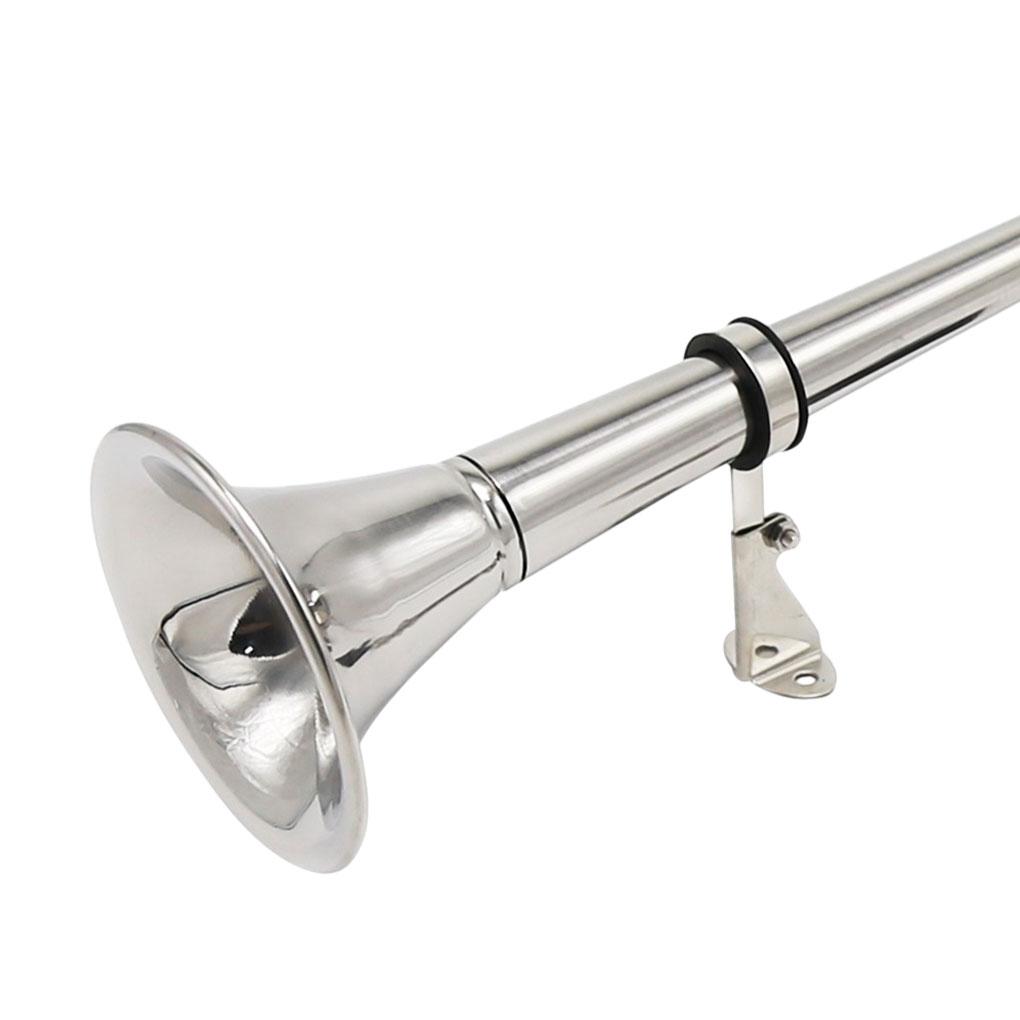 Stainless Steel Easy Installation Car Air Horn For Alerting Others In Traffic Reliable Car Loud Horn As Shown