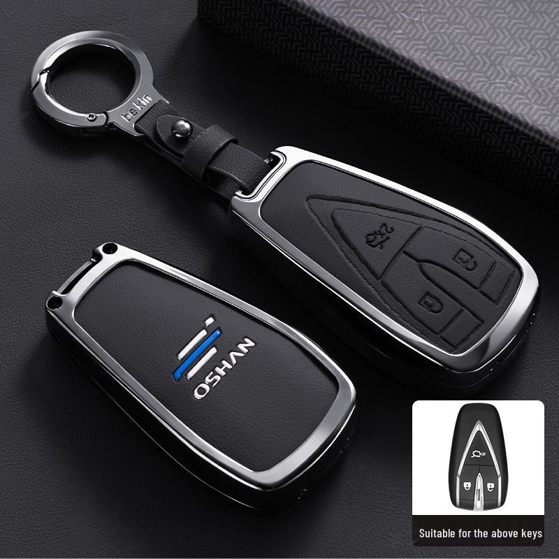 2024 Changan Oshan Car Key Case - Metal Full Coverage Shell for Z6, X5 Plus, X7 Models