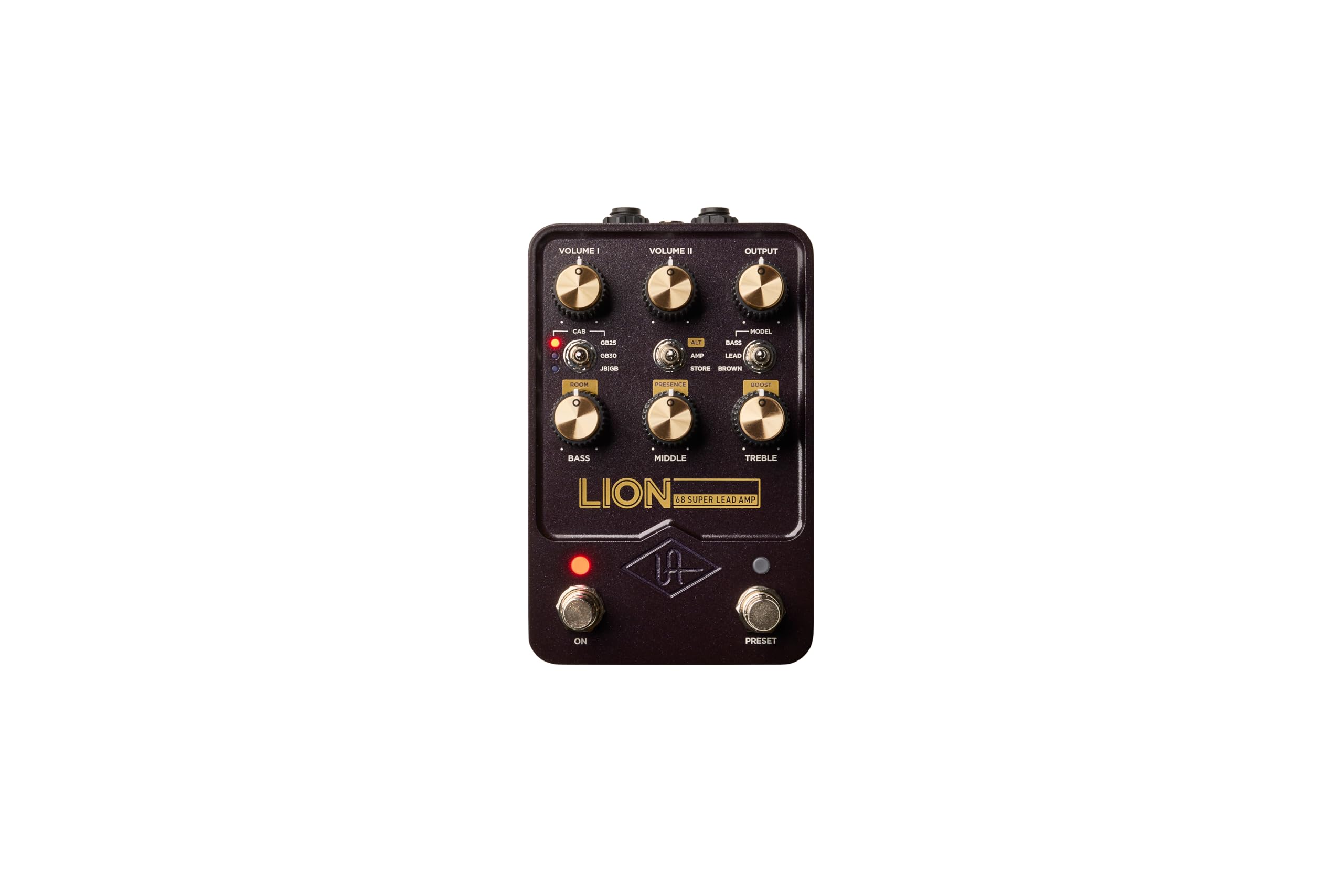 

Universal Audio UAFX Lion 68 Super Lead Amp Compressor Pedal Effector []