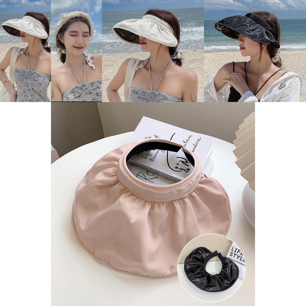 Chic Breathable Shell Cap With Uv Protection Sunhat For Ladies In Various Colors