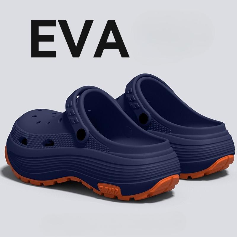 Men s Casual Thick-soled Durable Anti-slip Shoes, Breathable Shoes, Sandals 36-37 темно-синий