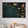 2D plane 1 piece of autumn floral retro background fabric suitable for family gatherings and wedding decorations