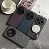Magnetic Case for Honor Magic 8 Pro 7 Pro 7 Lite 400 200 Cover PU Leather Carbon Fiber Texture Mag-safe Full Camera Shell Fundas
