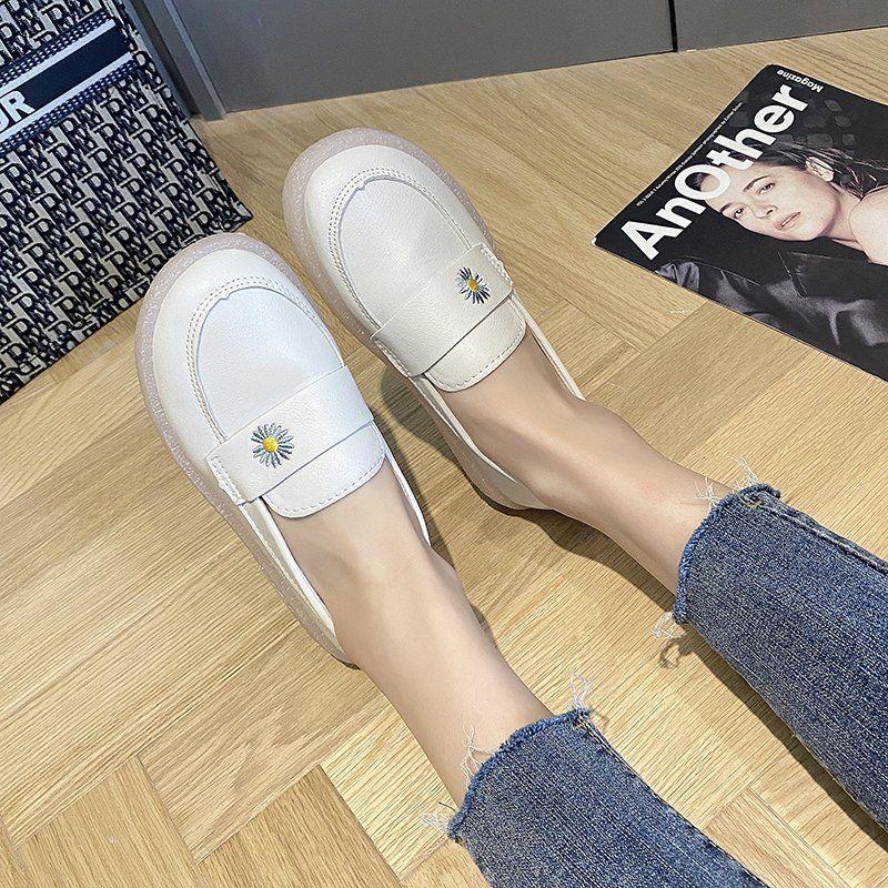 Fashion Spring and Autumn Woman Flats Casual Slip-on Shoes for Women Offer Comfortable Elegant 2025 Trend Sale Vacation Stylish Y2k Shoe