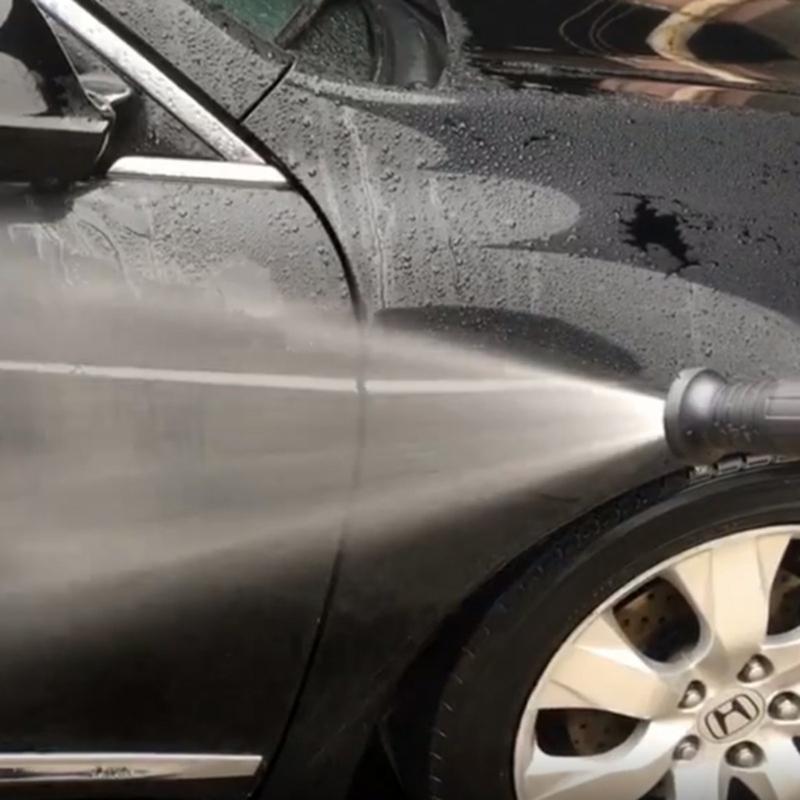 High Pressure Nozzle, Adjustable Metal Sprayer Guns, Turbos Washer Suitable for Garden Hose Car Wash and Plant Watering