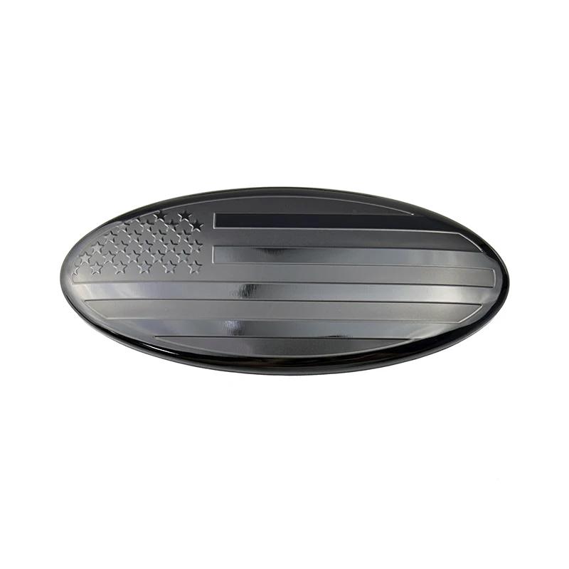 15X6.3CM Alloy Car Front Cover Badge Sticker for Ford Kuga Transit Ecosport Fiesta Focus Ranger Mondeo Edge Trunk Emblem Decal CVV1 QQ24