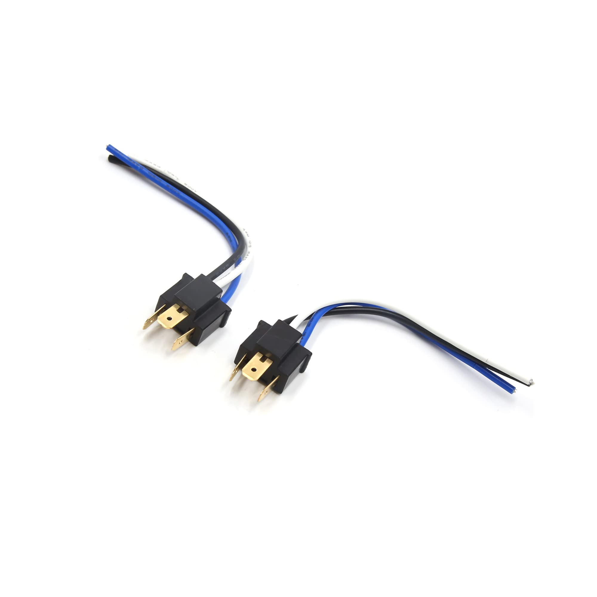 ACROPIX Car Headlamp Fog Light Male Wire Harness Socket Connector чёрный