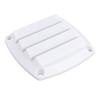 Louvered Flush Plastic Thru Vent 3in Boat Vent Easy Installation Optimal Airflow for Boat RV White