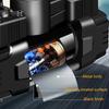 12V 150PSI Mini Luftkompressor Doppelzylinder Schwerlast Reifenfüller mit Manometer Elektrische Pumpe Autoreifen Aufblasbare Pumpe