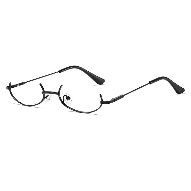 

Isn t the lower half frame glasses female Japanese soft girl supreme frame two-dimensional glasses frame female One size fits all (40-65kg)