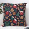 Plaid & Holiday Christmas Pillow Cover Morden Pillow Case For Sofa Home Decoration Cushion Cover Soft Graphic Pillowcases Gift
