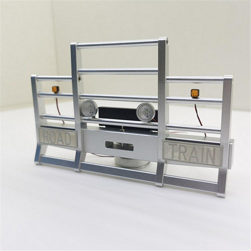 VAJJEXRC Metall Frontschürze Mit Licht Für 1/14 RC Tamiya GRAND HAULER 56344 56301 Traktor