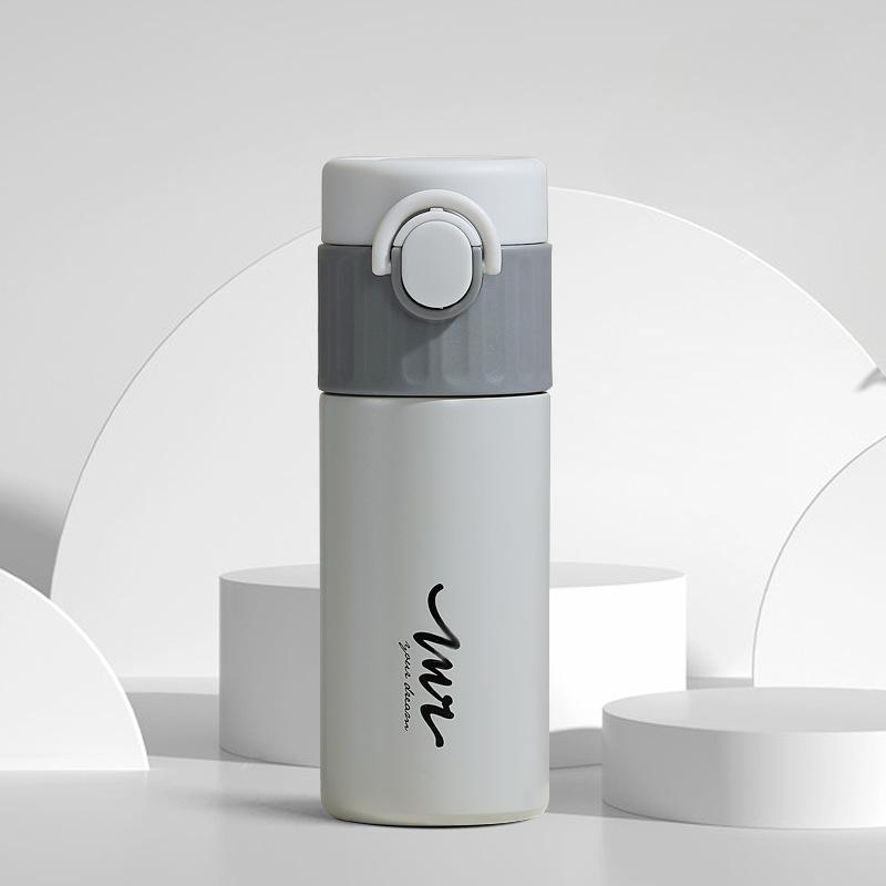 

Water Cup Large Capacity Thermos Cup Double Drink Outdoor Sports Portable Creative Gifts Men s and Women s Coffee Cups 420ml