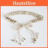 Material Natural Boho Waist Belt With Shell Details For Fashion Women