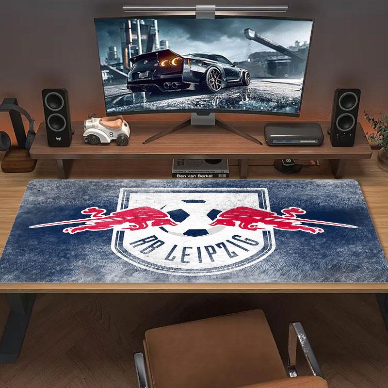 RB Leipzig Mouse Pad, Large Gaming Desk Mat, Non-slip XXL Mousepad for Laptop & Tablet, Mini PC Playmat with Stitched Edges