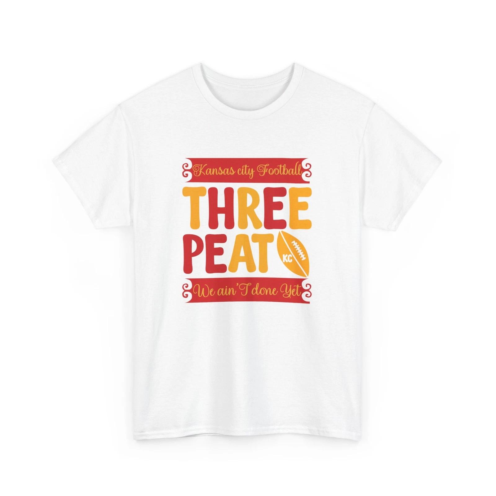 American Football T-Shirt | Football Shirt | Three Peat Shirt 3XL