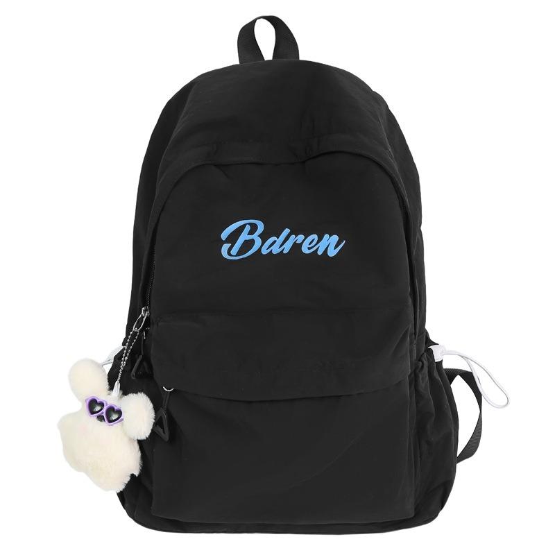 The new schoolbag is high-value, fresh and sweet, candy-colored backpack, lightweight and large-capacity backpack for junior high school students.