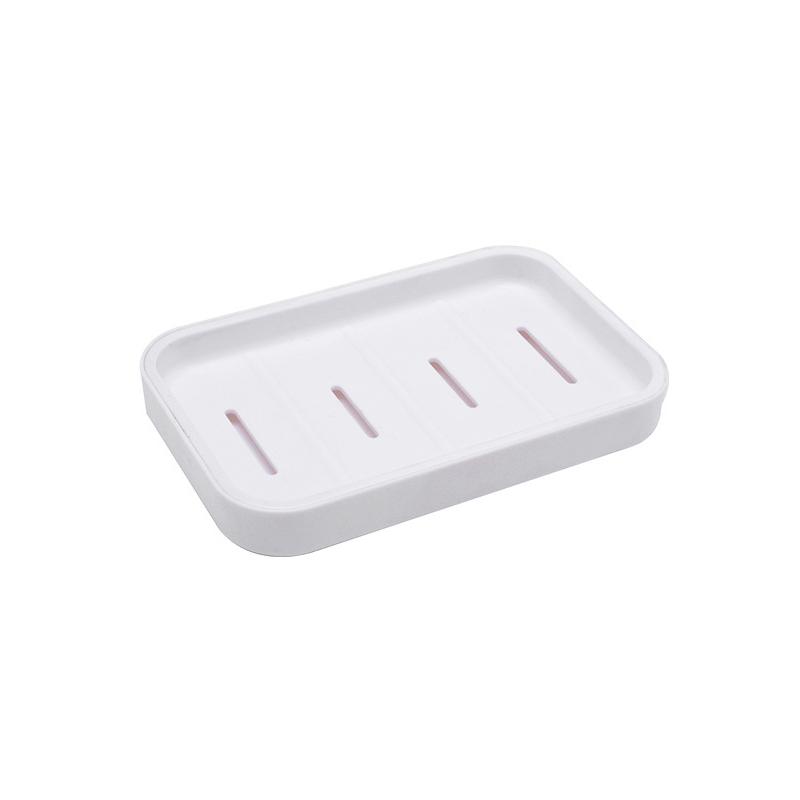 Soap Rack Soap Dish Case Bathroom Basin Draining Soap Tray Soap Holder Soap Container Sponge Storage Cup Racks