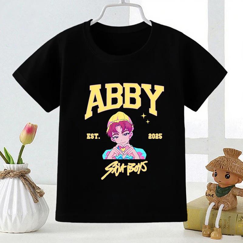 Kpop Devil Hunter Saja Jongens Gedrukt Mode Kinder T-shirt Meisjes Zomer Top Kinder Korte Mouw T-shirt