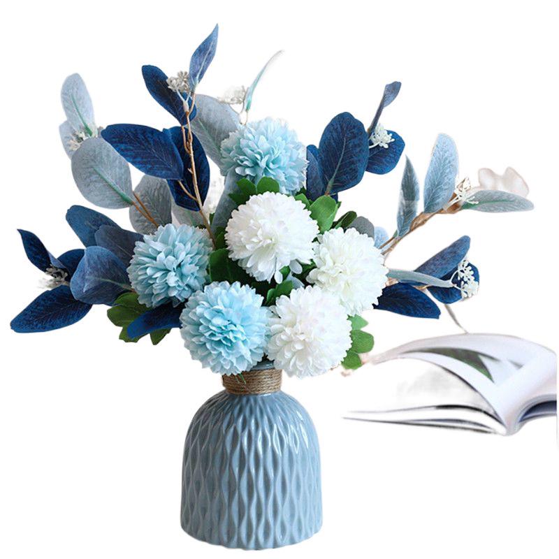 New Nordic High-End Artificial Flower Arrangement for Living Room and Dining Table Home Décor Art.