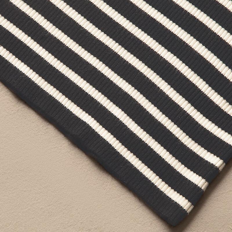 Damen 2025 Herbst Slim-Fit Rollkragen Colorblock Gestreifter Strickpullover