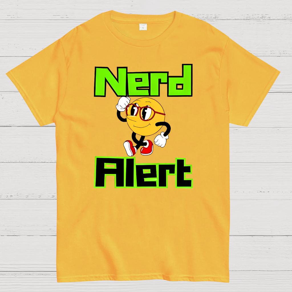Nerd Alert Cotton Summer Casual Cool Loose T-Shirt
