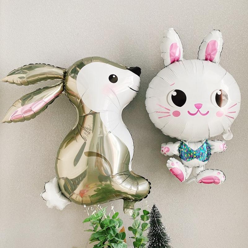 1-3pcs Easter Balloons Easter Bunny Eggs Balloons Party Decorative Balloons Easter Party Decoration Home Room Decor