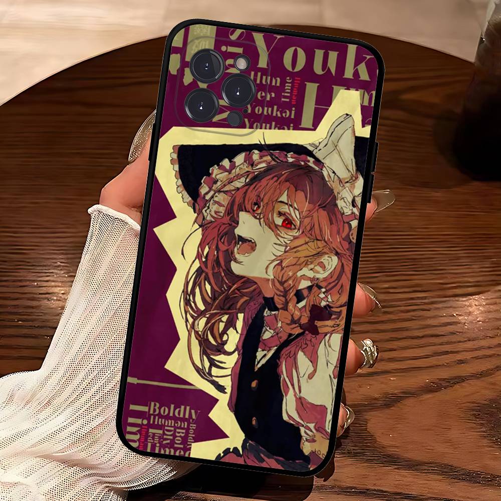Classic Game Touhou Project Phone Case For Iphone 17 16 15 16e 14 13 12 11 Pro Max Plus Case Cover Coque