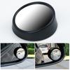 2 X Car Blind Spot Mirror Wide Angle Mirror Rotation Adjustable Convex Rear View